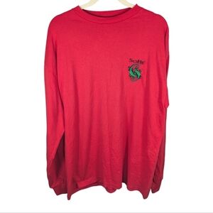 Vintage Y2K Sobe Lizard Drink Energy Drink Long Sleeve Men's Shirt Size XL
